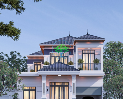 Biệt thự mái Nhật 2 tầng — Vĩnh Châu