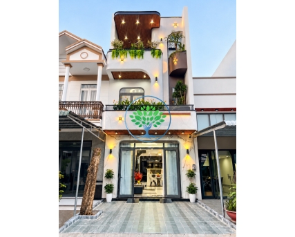 Nhà phố 3 tầng — đường D14 - KDC Hồng Loan